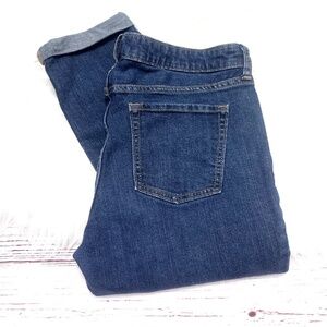 👖|•GAP•| Boyfriend Fit Cuffed Ankle/Cropped Jeans Size 10/30👖